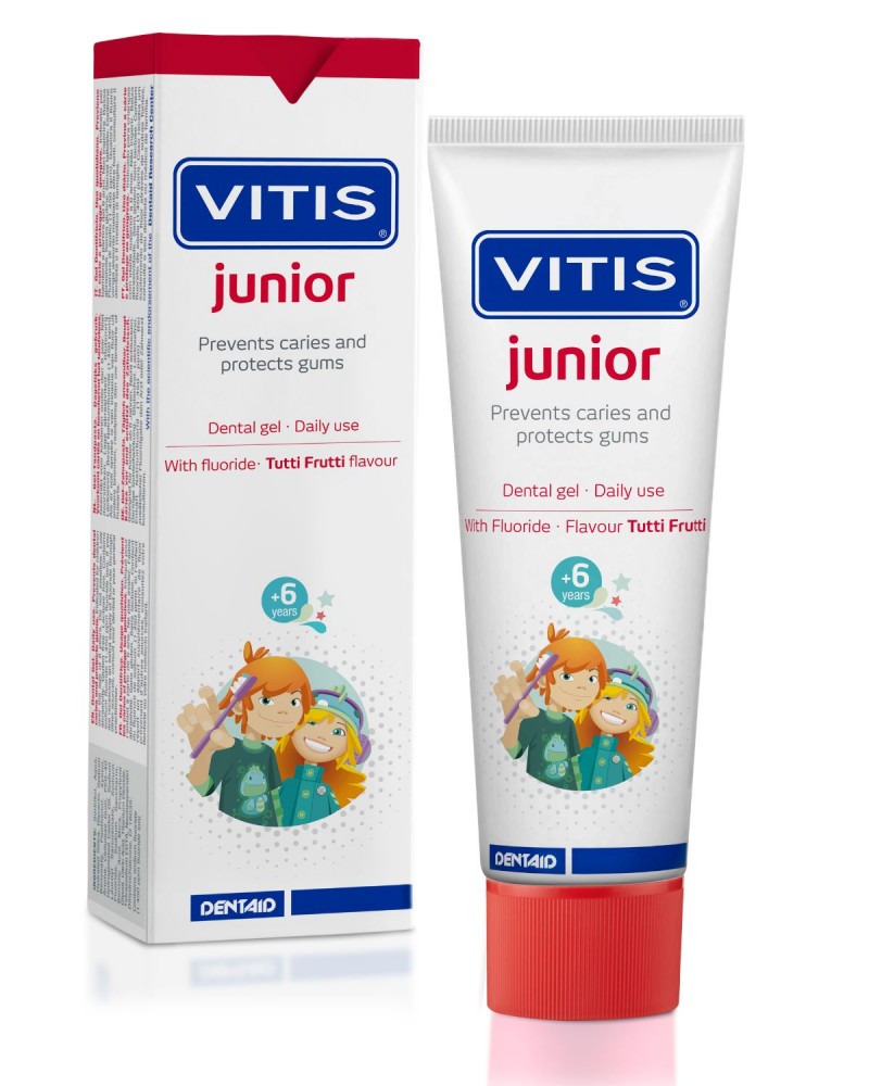 VITIS® Junior Zahngel 75ml