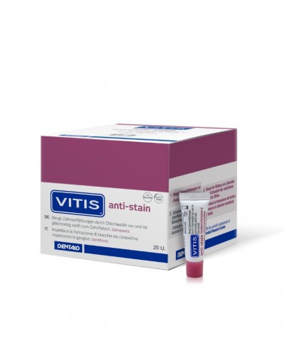 VITIS® anti-stain Zahnpasta 3.5ml (20 Stück)