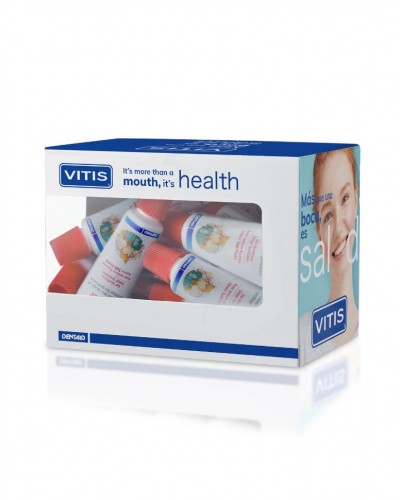 VITIS® Junior Gel-Zahnpasta 15ml (20 Stück)