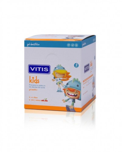 VITIS® Kids Gel-Zahnpasta 8ml (20 Stück)
